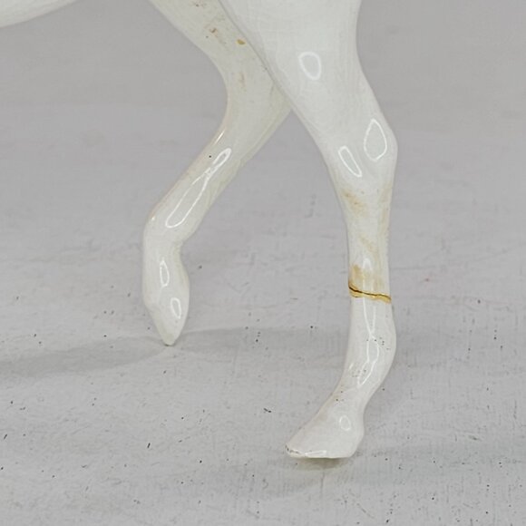 Duncan Mold Ceramic Walking Arabian Horse Figurine *Repaired* - Picture 4 of 8